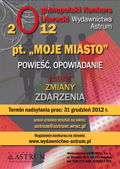 konkurs pisarski 2012 Moje miasto